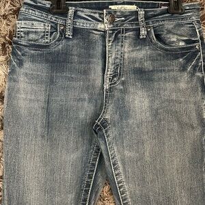 VGS Women's Faded Indigo straight Jeans